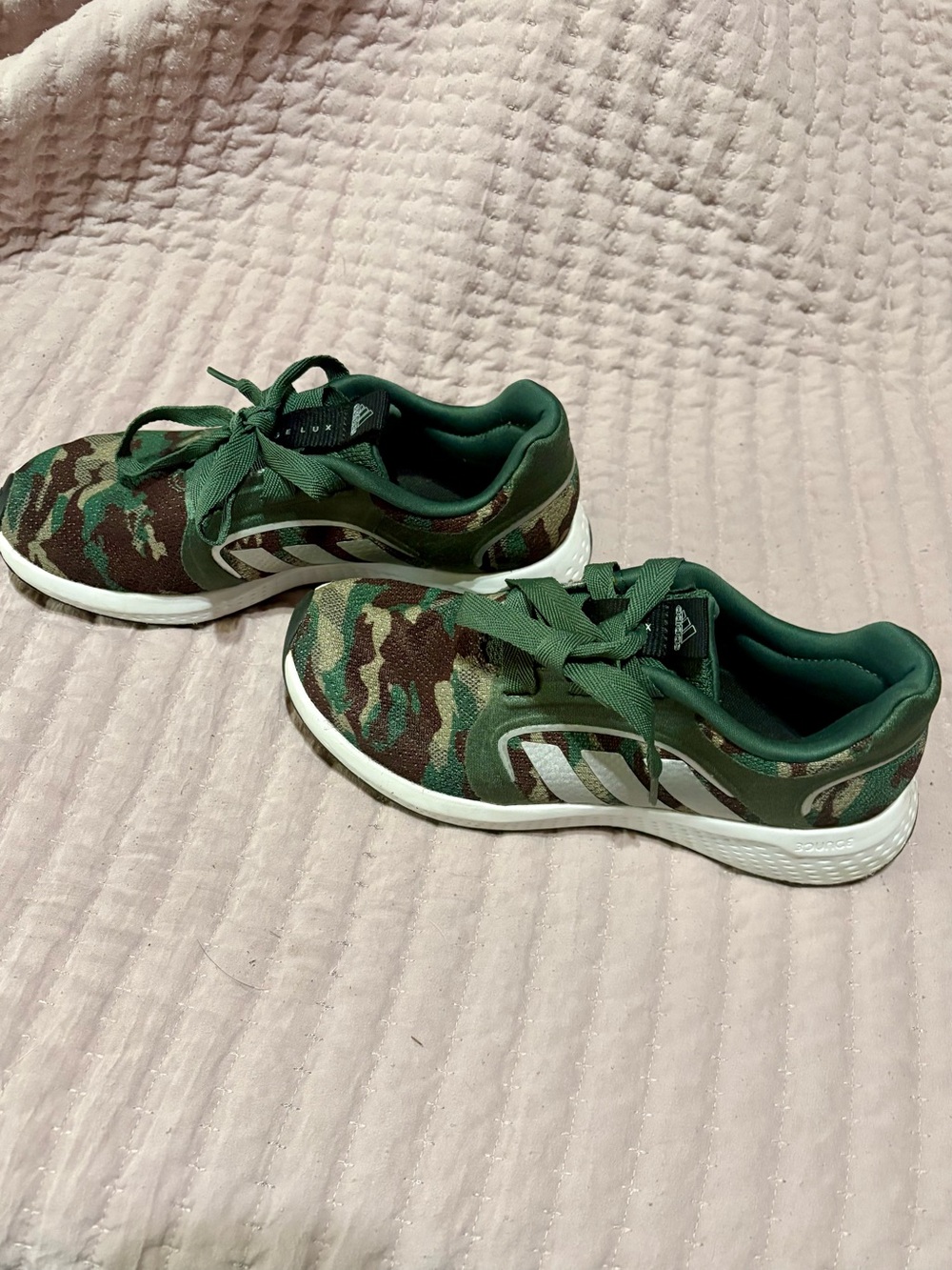 adidas Green Camo women’s Athletic Sneakers - Picture 2 of 4